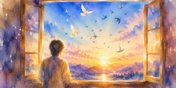 Olhando as aves…